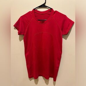 Lululemon Swiftly Tech Short Sleeve - 6 - Dark Red